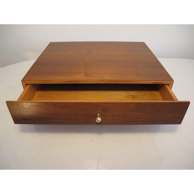Arthur Umanoff Arthur Umanoff Walnut Miniature Chest For Sale - Image 4 of 5