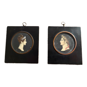 Early 19th Century French Portrait Miniatures