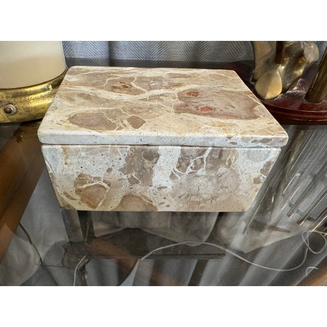 Italian Marble Box For Sale - Image 4 of 4