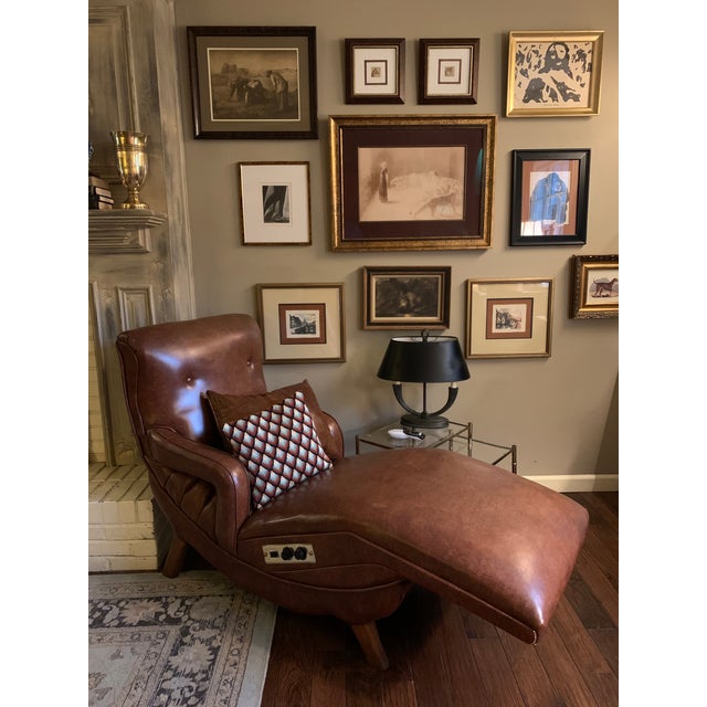 1970s Vintage Deluxe Electric Contour Lounge Chair For Sale - Image 13 of 13