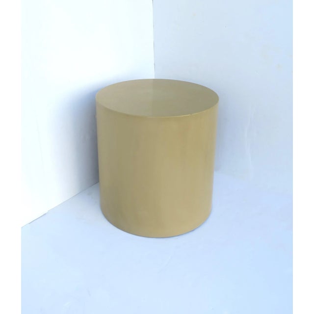 Wood Pedestal Side or End Table Attributed to Paul Mayen for Habitat For Sale - Image 7 of 11