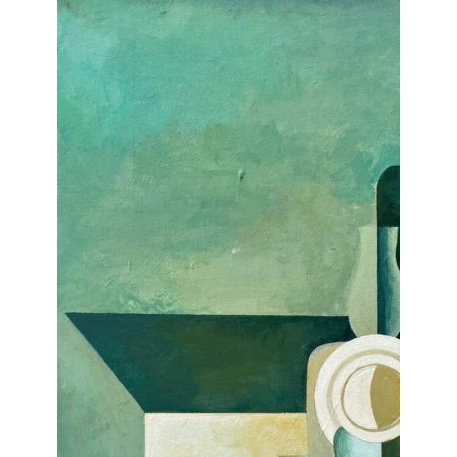 Abstract Still Life Oil Painting | Chairish
