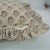 Fabdivine Artistic Block Print Frill Pillow Cover Rust 16x16 Inch Thick Linen- Bagru Buti For Sale - Image 4 of 5