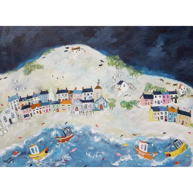 Dylan Thomas's writing and Therese James's beautiful, colourful seashore paintings are so well suited to one another. Both...