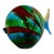 Luigi Mellara Artist Signed Murano Art Glass Vibrant Fish For Sale