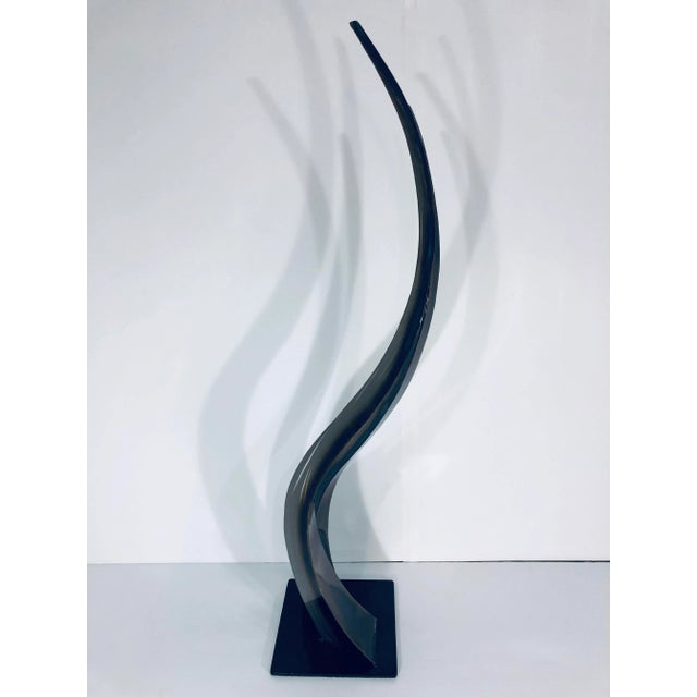 Curtis Jere Contemporary Curtis Jere Steel Floor Sculpture, 2007 For Sale - Image 4 of 13