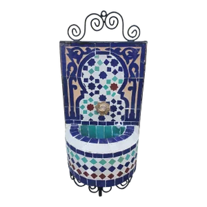 France Miniature Moroccan Mosaic Fountain