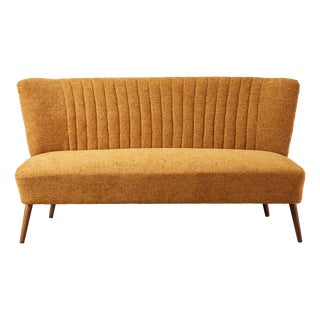 Sky Sofa in Wood and Fabric, 1950s For Sale