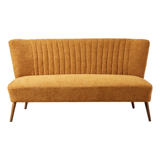 Sky Sofa in Wood and Fabric, 1950s For Sale