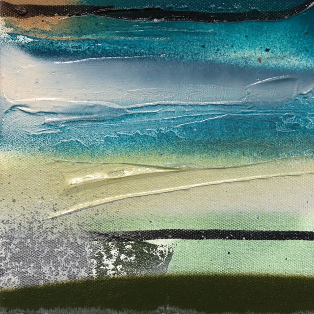 Set Sail - Soft Neutral Original Abstract Original Artwork by Amber Goldhammer For Sale - Image 4 of 9