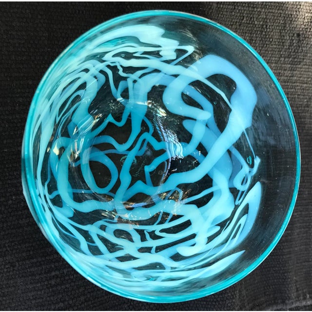 1970s 1970’s Richard Harkness Glass Bowl For Sale - Image 5 of 7