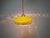 Gold Mid-Century Modern Pendant Lamp in Yellow Metal with Brass and Glass, 1970s For Sale - Image 8 of 18