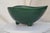 1950s Mid Century Modern Green Ceramic Ikebana Planter For Sale - Image 10 of 11