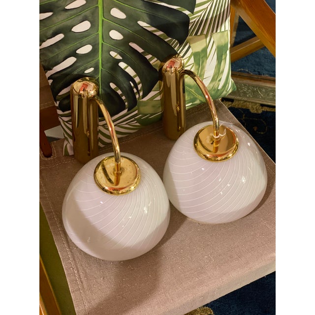 Vintage Murano Glass Wall Lights from Millefiori, 1970s, Set of 2 For Sale - Image 17 of 18