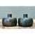 Vintage Patinated Metal Vases - Pair For Sale - Image 10 of 12