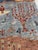 Gabbeh Sunset Landscape Rug, Hand-Knotted Wool, 2x3, Blue & Rust For Sale - Image 11 of 12