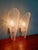 Vintage Wall Sconces in Textured Clear Plastic, 1970s, Set of 2 For Sale - Image 9 of 12