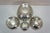 4 Vintage Woodbury Pewter Paul Revere Nesting Serving Bowls 6" to 11" For Sale - Image 9 of 13