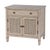 Coastal Flagstaff 30 in. W Rectangular Cane 1 Drawer-2 Door Accent Chest, Desert Sand For Sale - Image 3 of 11