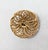 Vintage 1960s Signed Napier Round Goldtone Flower Brooch For Sale In Philadelphia - Image 6 of 6