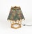 Midcentury Modern Table Lamp in Rattan and Bamboo, 1970s For Sale - Image 6 of 15