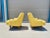 Wood Mid-Century Tufted Walnut Lounge Chairs Styled After Monteverdi Young- A Pair For Sale - Image 7 of 13