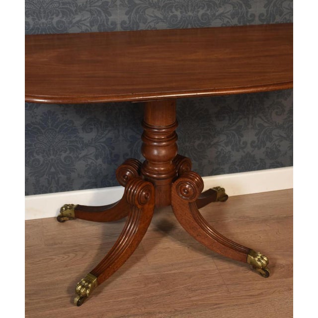 Wood Regency Hall Tables, Set of 2 For Sale - Image 7 of 8