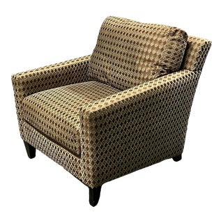 Stickley Upholstered Lounge Chair For Sale