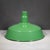 Industrial Benjamin 16" Enameled Porcelain Green Industrial Pendant Lights c.1950-Set of Two For Sale - Image 3 of 11