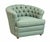 Add a touch of vintage sophistication to your home with this stunning Mid-Century Modern Tufted Barrel Back Club Chair....