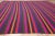 Hot Pink Late 20th Century Bold Vintage Turkish Striped Kilim Rug - 10’06 X 12’05 For Sale - Image 8 of 10