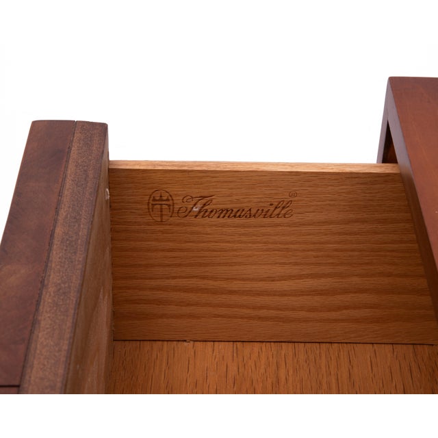 Thomasville Arched Series Dresser Sideboard Credenza Travertine Top Mid Century 1960s For Sale - Image 13 of 13