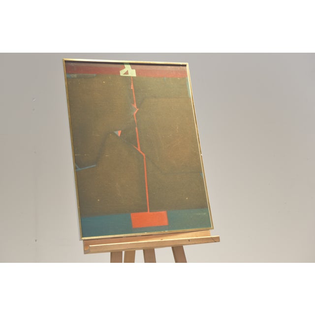 Durchbruch, Robert Köck, 1975, Oil on Hardboard For Sale - Image 3 of 8