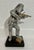 Rare Vintage unusual piece. In this bronze or metal sculpture by Frank Meisler, the artist depicts a Klezmer violin player...