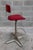 Swivel work chair produced in Italy by Bieffe Padova, a company founded in 1953 by Bruno Ferrarese Swivel stool in good...
