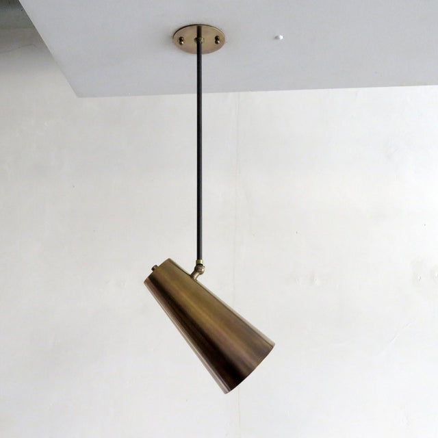 Gallery L7 Copa™ Brass Ceiling Lights by Gallery L7 For Sale - Image 4 of 10