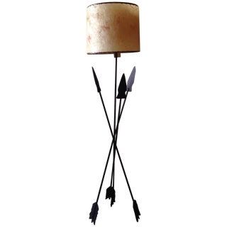 Mid Century Spear Lamp For Sale