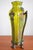 Bauhaus Art Nouveau Glass Vase with Bronze Holder attributed to Johann Lötz Witwe, 1890s For Sale - Image 3 of 12
