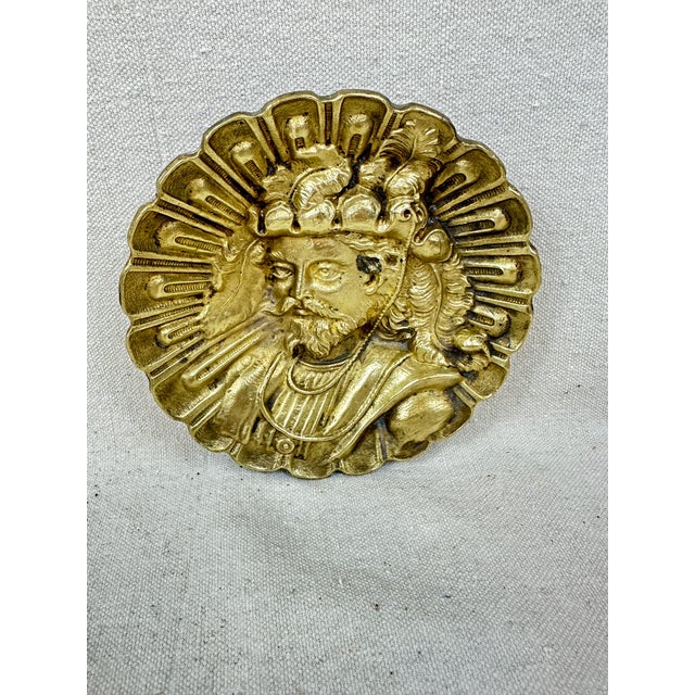 Brass Vintage Brass Catchall/Ashtray For Sale - Image 8 of 8