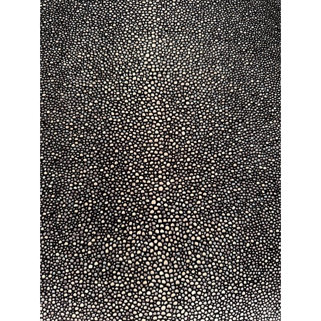 Adriana Hoyos Charcoal & Silver Speckled Swivel Lounge Chair For Sale In West Palm - Image 6 of 9