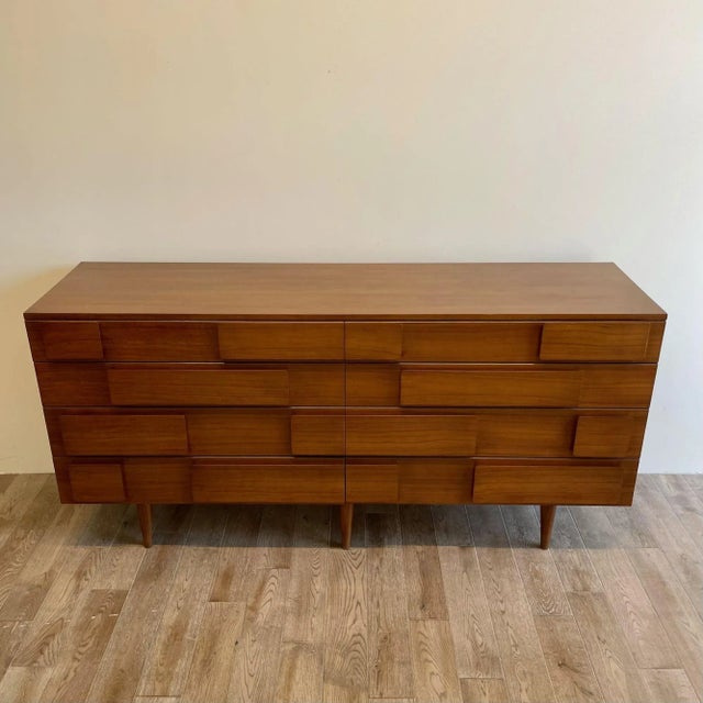 Gio Ponti Gio Ponti, Singer and Sons, Italian Mid-Century Modern, Dresser, Chest, 1950s For Sale - Image 4 of 10