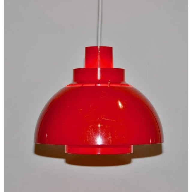 Danish Lamp by K. Kewo for Red Solar Nordisk For Sale - Image 14 of 14