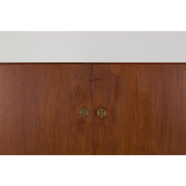 Wood Model 232 China Cabinet by Børge Mogensen for C.M. Madsen, 1950s For Sale - Image 7 of 12