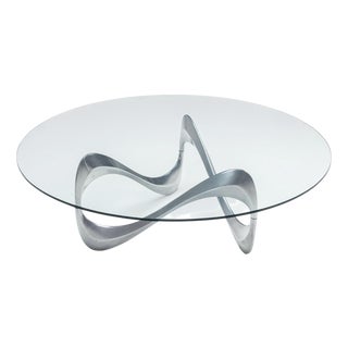 Snake Coffee Table attributed to Knut Hesterberg for Ronald Schmitt, Germany, 1965 For Sale