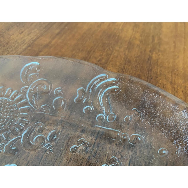 Vintage Swedish Doran Glass Plate by Goran Warff for Kosta Boda For Sale - Image 8 of 18
