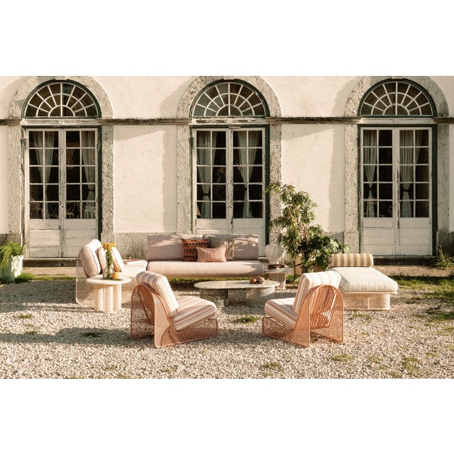 Not Yet Made - Made To Order Riviera Bench by Mambo Unlimited Ideas For Sale - Image 5 of 6