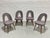 Wood Mid Century Modern Sculptural Arch Back Dining Chairs, Set of 4, C. 1960's For Sale - Image 7 of 15