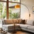 The Half Dome Wall Mounted Arc Lamp is a Modern wall-mounted arc lamp with a striking Mustard steel shade, designed by...