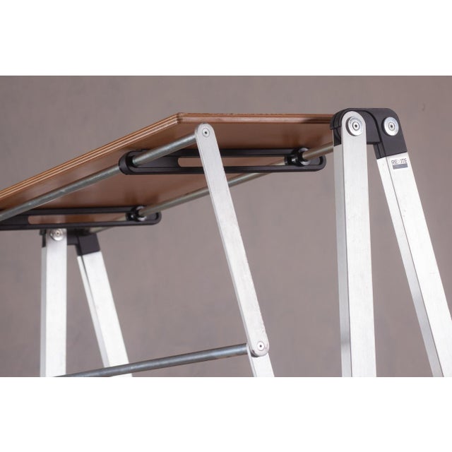 Gray Saltimbanco Shelf Desk by Raul Barbieri & Giorgio Marianelli for Rexite, Italy, 2000s For Sale - Image 8 of 11