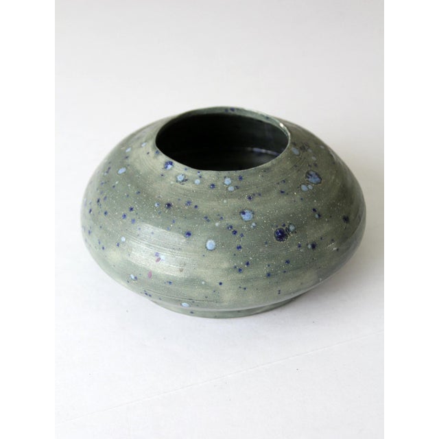 Vintage Studio Pottery Vase For Sale - Image 10 of 11